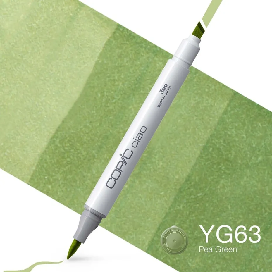 Copic Marker Ciao – YG63 Pea Green