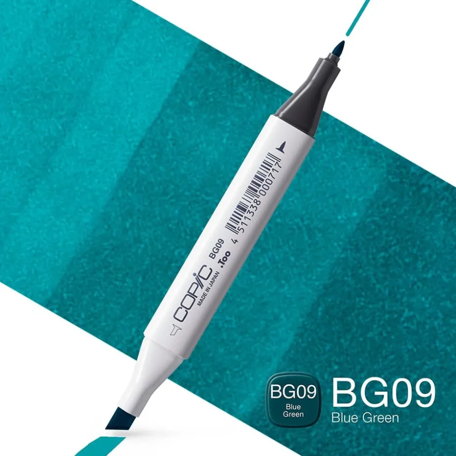 Copic Marker Classic – BG09 Blue Green