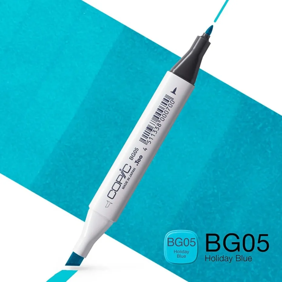 Copic Marker Classic – BG05 Holiday Blue