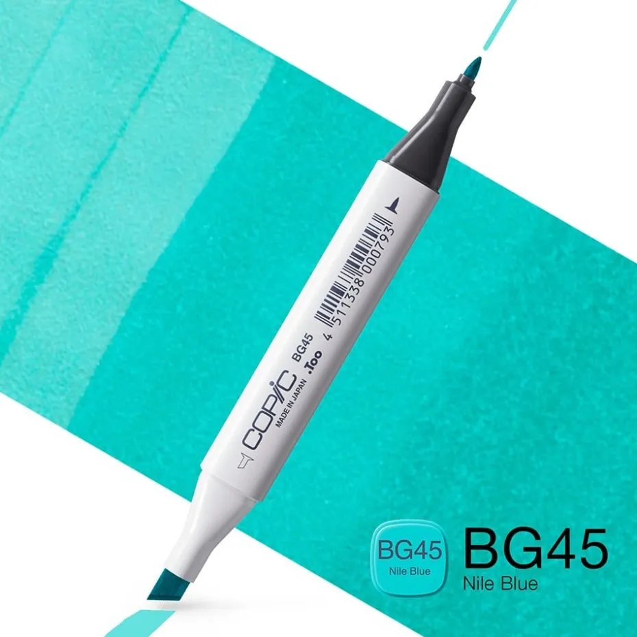Copic Marker Classic – BG45 Nile Blue