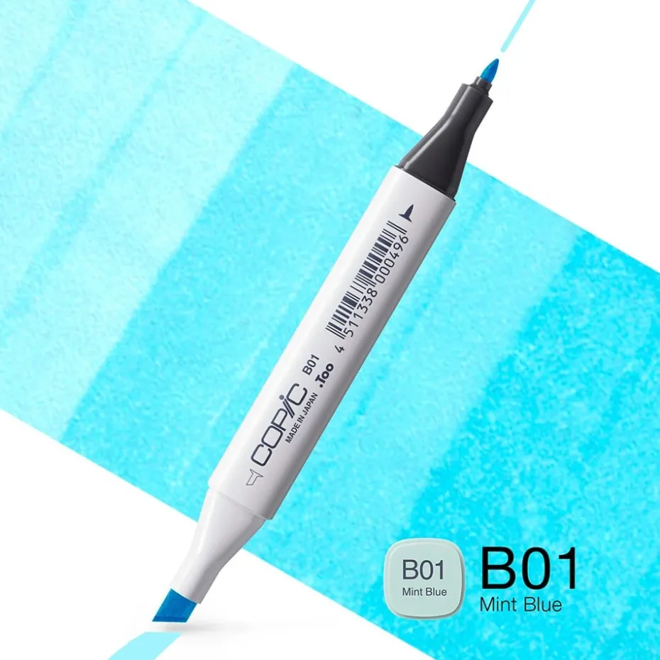 Copic Marker Classic – B01 Mint Blue