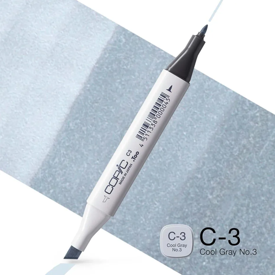 Copic Marker Classic – C3 Cool Gray No.3