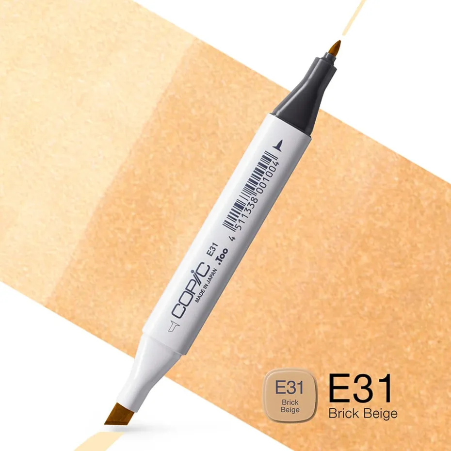Copic Marker Classic – E31 Brick Beige