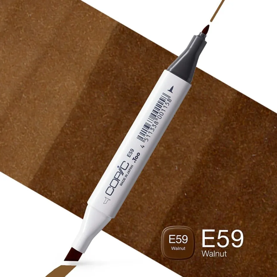 Copic Marker Classic – E59 Walnut