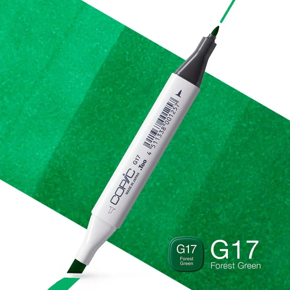 Copic Marker Classic – G17 Forest Green