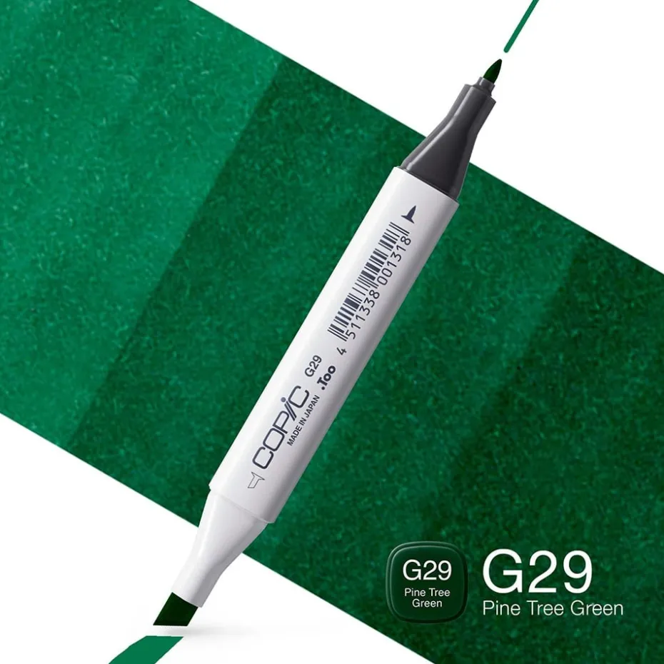 Copic Marker Classic – G29 Pine Tree Green