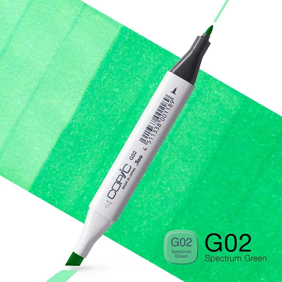 Copic Marker Classic – G02 Spectrum Green
