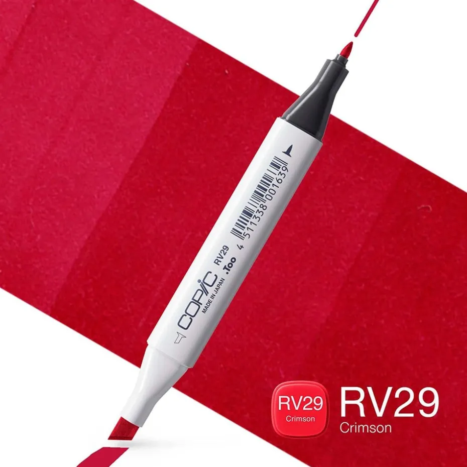 Copic Marker Classic – RV29 Crimson