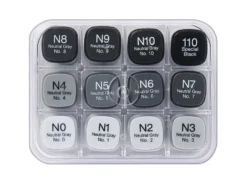 Copic Marker Classic Sett – 12stk – Grå Neutral Grey