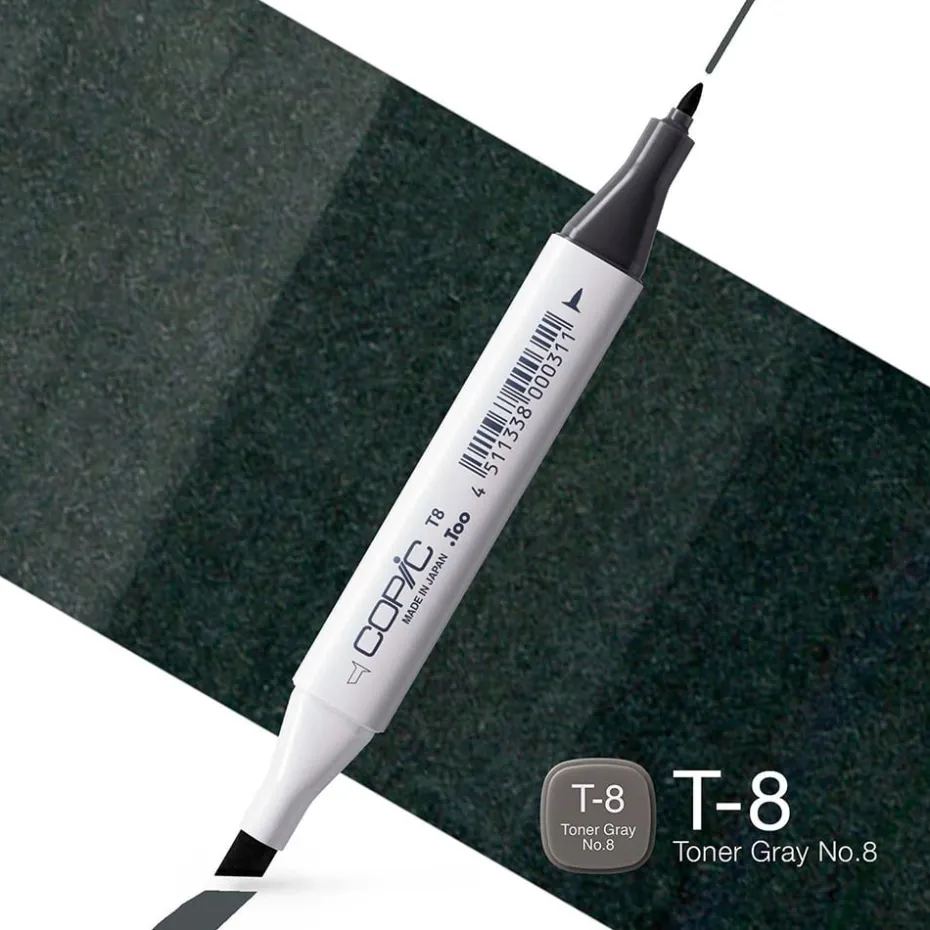 Copic Marker Classic – T8 Toner Gray No.8