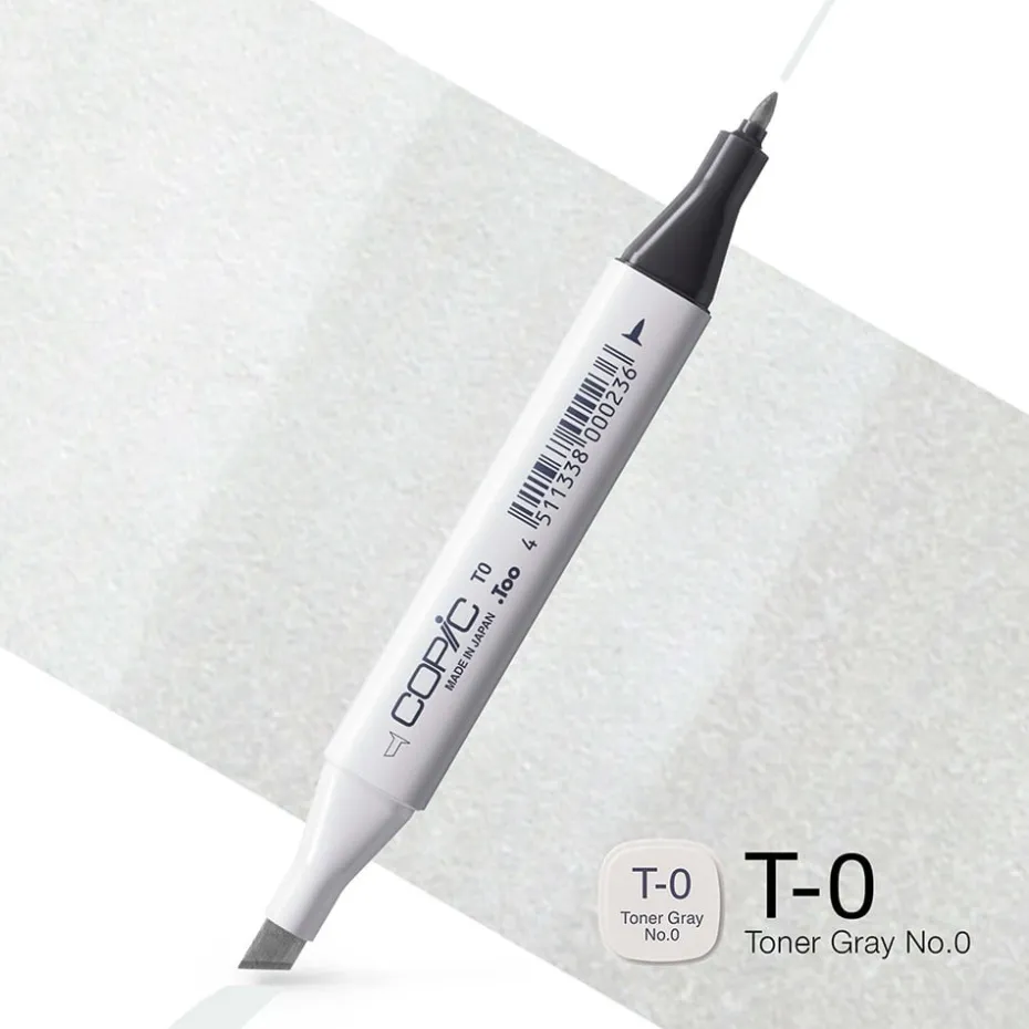 Copic Marker Classic – T0 Toner Gray No.0
