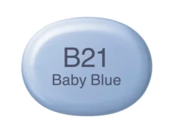 Copic Marker Sketch – B21 Baby blue