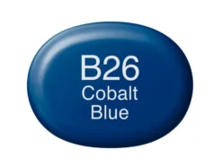Copic Marker Sketch – B26 Cobalt Blue
