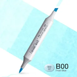 Copic Marker Sketch – B00 Frost Blue