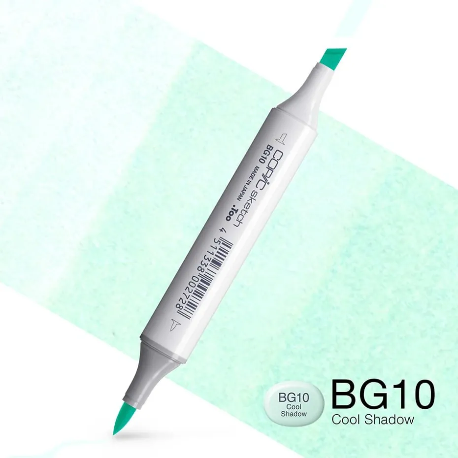 Copic Marker Sketch – BG10 Cool Shadow