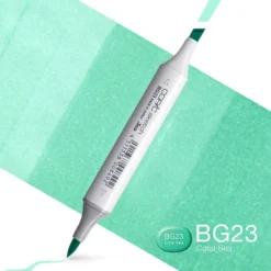 Copic Marker Sketch – BG23 Coral Sea