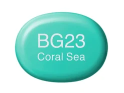 Copic Marker Sketch – BG23 Coral Sea