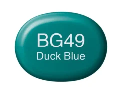 Copic Marker Sketch – BG49 Duck Blue