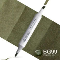 Copic Marker Sketch – BG99 Flagstone Blue