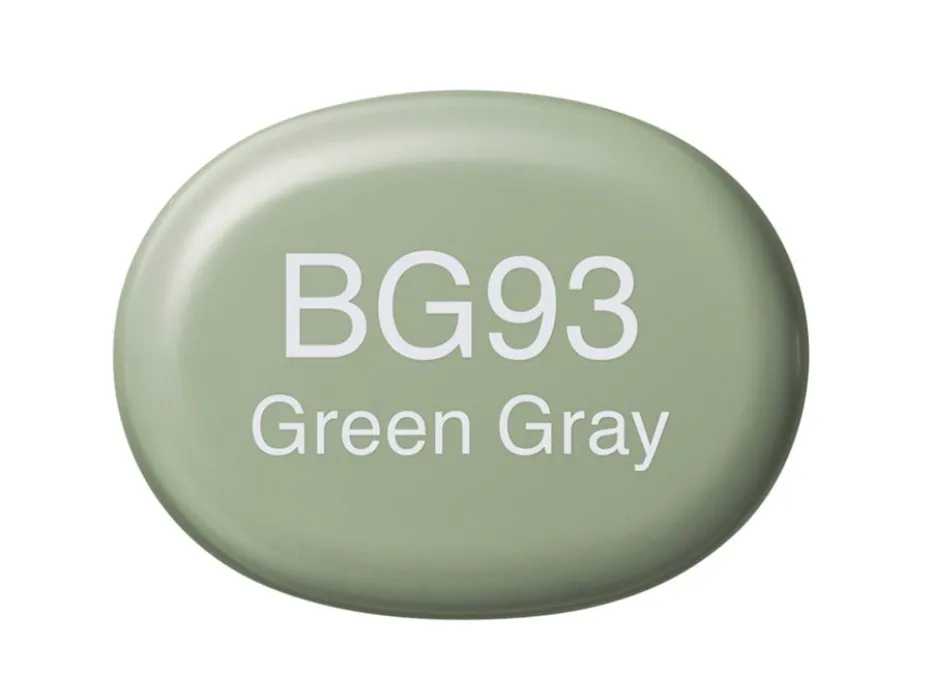 Copic Marker Sketch – BG93 Green Gray