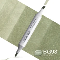 Copic Marker Sketch – BG93 Green Gray
