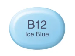 Copic Marker Sketch – B12 Ice Blue