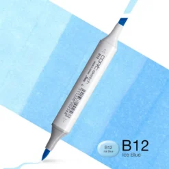Copic Marker Sketch – B12 Ice Blue