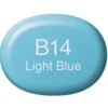 Copic Marker Sketch – B14 Light Blue