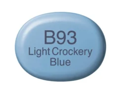 Copic Marker Sketch – B93 Light Crockery Blue