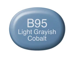 Copic Marker Sketch – B95 Light Grayish Cobalt