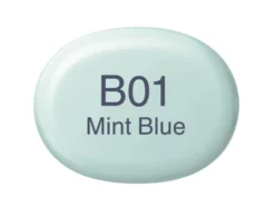 Copic Marker Sketch – B01 Mint Blue