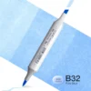Copic Marker Sketch – B32 Pale Blue