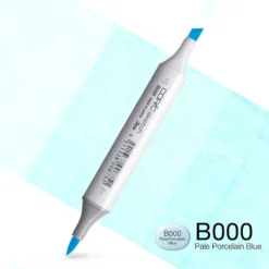 Copic Marker Sketch – B000 Pale Porcelain Blue