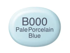 Copic Marker Sketch – B000 Pale Porcelain Blue