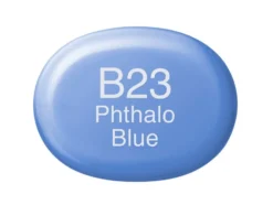 Copic Marker Sketch – B23 Phthalo Blue