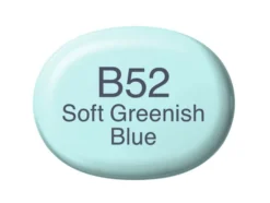 Copic Marker Sketch – B52 Soft Greenish Blue