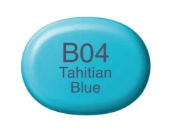 Copic Marker Sketch – B04 Tahitian Blue