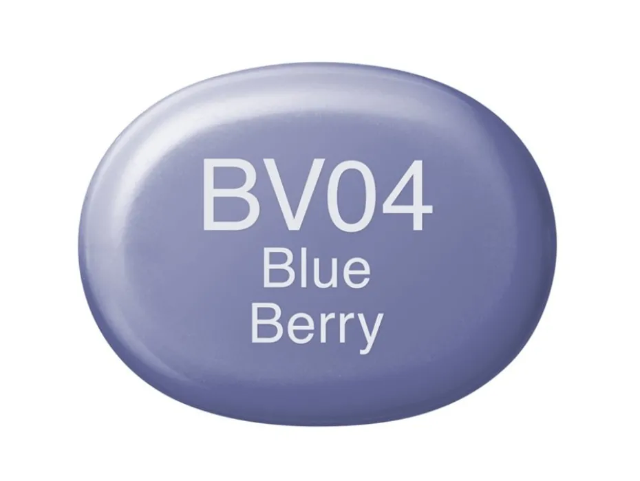 Copic Marker Sketch – BV04 Blue Berry