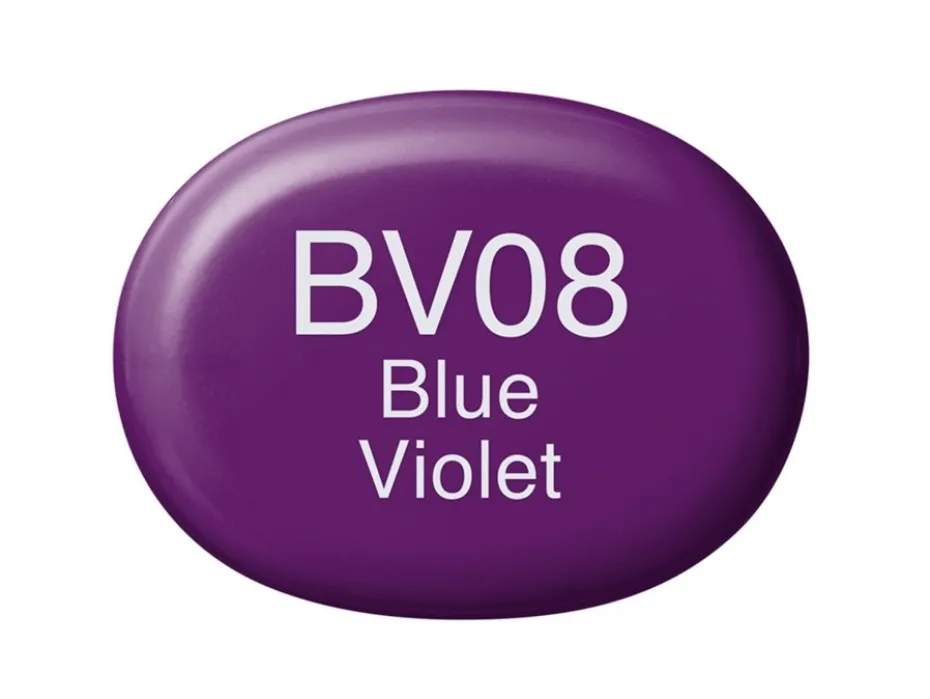 Copic Marker Sketch – BV08 Blue Violet