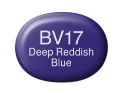 Copic Marker Sketch – BV17 Deep Reddish Blue