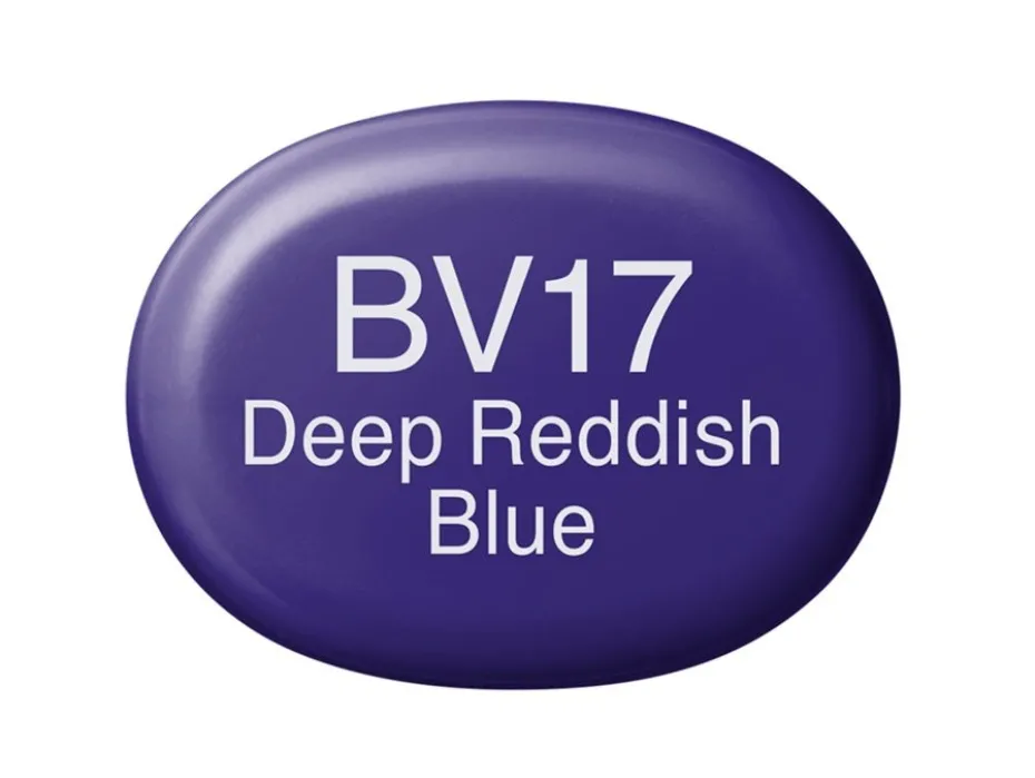 Copic Marker Sketch – BV17 Deep Reddish Blue