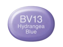 Copic Marker Sketch – BV13 Hydrangea Blue