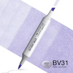 Copic Marker Sketch – BV31 Pale Lavender