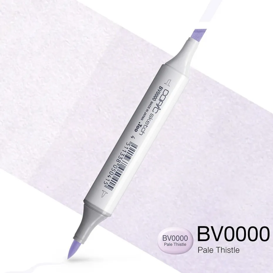 Copic Marker Sketch – BV0000 Pale Thistle