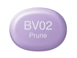 Copic Marker Sketch – BV02 Prune