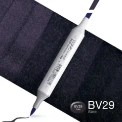 Copic Marker Sketch – BV29 Slate