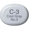 Copic Marker Sketch – C3 Cool Gray No.3