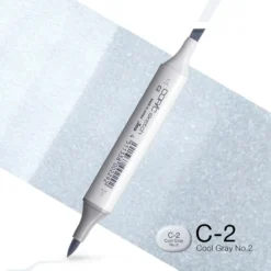 Copic Marker Sketch – C2 Cool Gray No.2