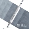 Copic Marker Sketch – C5 Cool Gray No.5