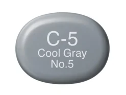 Copic Marker Sketch – C5 Cool Gray No.5